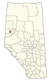 AB locator MUNICIPAL DISTRICT OF SPIRIT RIVER NO 133.svg