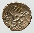 Pale gold stater of the Corieltauvi - obverse YORYM 2014 394.jpg
