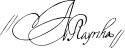 Maria Anna of Austria's signature