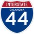 Interstate 44 marker