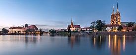 Ostr&oacute;w Tumski with Wrocław Cathedral