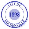 Official seal of Holdenville, Oklahoma