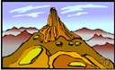volcanic - explosively unstable
