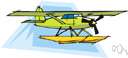 amphibious aircraft - an airplane designed to take off and land on water