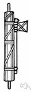 fasces - bundle of rods containing an axe with the blade protruding
