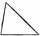 acute-angled triangle - a triangle whose interior angles are all acute