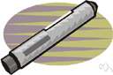 tube - a hollow cylindrical shape