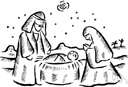 nativity - the theological doctrine that Jesus Christ had no human father