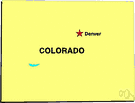 CO - a state in west central United States in the Rocky Mountains