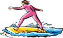 surfboarder - someone who engages in surfboarding