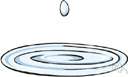 drop - a shape that is spherical and small