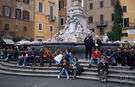 place - a public square with room for pedestrians