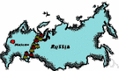 Russia - a former communist country in eastern Europe and northern Asia