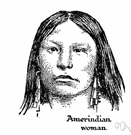 Amerindian - any member of the peoples living in North or South America before the Europeans arrived