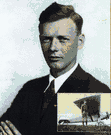 Lucky Lindy - United States aviator who in 1927 made the first solo nonstop flight across the Atlantic Ocean (1902-1974)