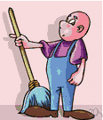 caretaker - a custodian who is hired to take care of something (property or a person)