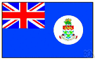 Cayman Islands - a British colony in the Caribbean to the northwest of Jamaica