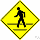pedestrian - a person who travels by foot
