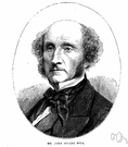 John Stuart Mill - English philosopher and economist remembered for his interpretations of empiricism and utilitarianism (1806-1873)