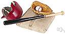 baseball equipment - equipment used in playing baseball