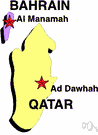 Katar - an Arab country on the peninsula of Qatar