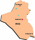 Iraq - a republic in the Middle East in western Asia