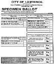 absentee ballot - (election) a ballot that is cast while absent (usually mailed in prior to election day)