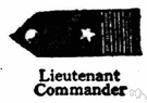 lieutenant commander - a commissioned officer in the Navy ranking above a lieutenant and below a commander
