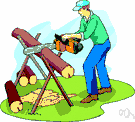 sawyer - one who is employed to saw wood