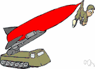 launcher - armament in the form of a device capable of launching a rocket