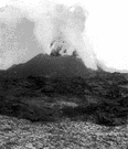 mauna loa - an active volcano on south central Hawaii Island