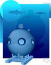 Abyssal zone - the deep sea (2000 meters or more) where there is no light