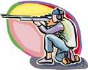 twenty-two rifle - a .22-caliber rifle