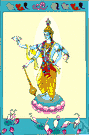 Hindu deity - a deity worshipped by the Hindus