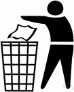 garbage collection - the collection and removal of garbage