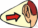 hearing aid - an electronic device that amplifies sound and is worn to compensate for poor hearing