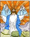 transfiguration - (Christianity) a church festival held in commemoration of the Transfiguration of Jesus