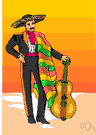 flamenco - guitar music composed for dancing the flamenco