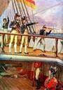 Trafalgar - a naval battle in 1805 off the southwest coast of Spain