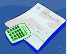 bank statement - a periodic statement prepared by a bank for each client