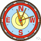 compass - navigational instrument for finding directions