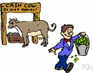 cash cow - a project that generates a continuous flow of money