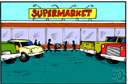supermarket - a large self-service grocery store selling groceries and dairy products and household goods