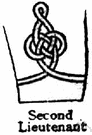 second lieutenant - a commissioned officer in the Army or Air Force or Marine Corps holding the lowest rank