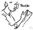 acknowledge - express obligation, thanks, or gratitude for