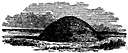tumulus - (archeology) a heap of earth placed over prehistoric tombs