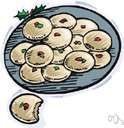 shortbread - very rich thick butter cookie