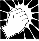 metacarpophalangeal joint - a joint of a finger when the fist is closed