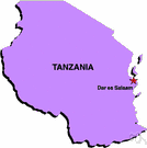 United Republic of Tanzania - a republic in eastern Africa