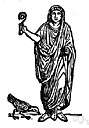 augur - (ancient Rome) a religious official who interpreted omens to guide public policy